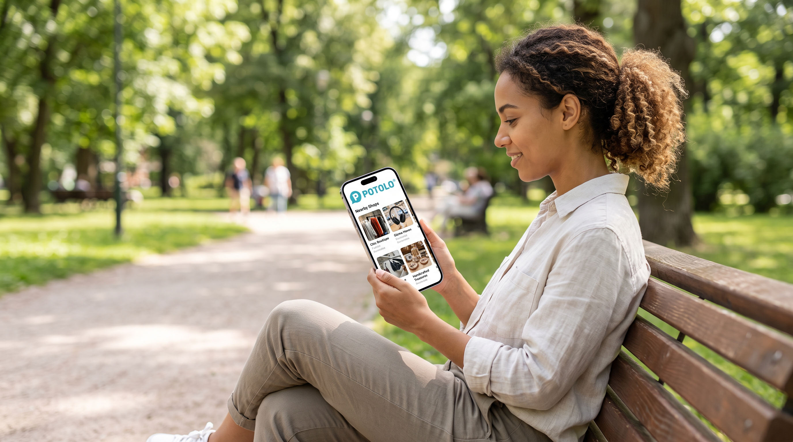 Your local stores in your pocket with the Potolo Shop app